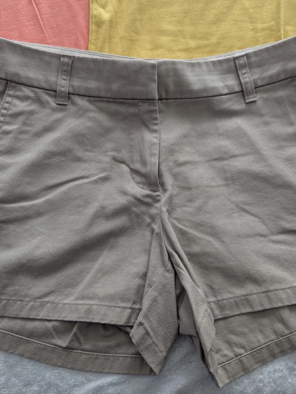 J. Crew Khaki Shorts and T-shirt BUNDLE